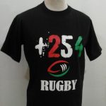 Plus 254 Rugby black t-shirt